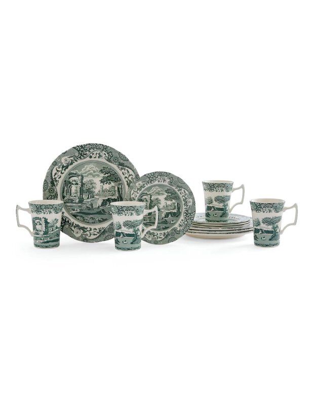 Heritage Green Italian 12 Piece Set